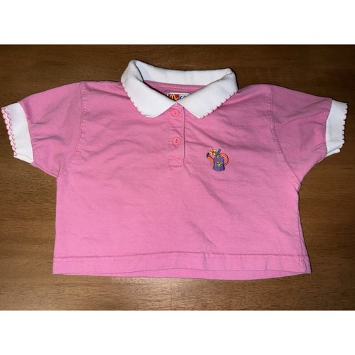 Vintage 1994 mckids pink polo - vintage,