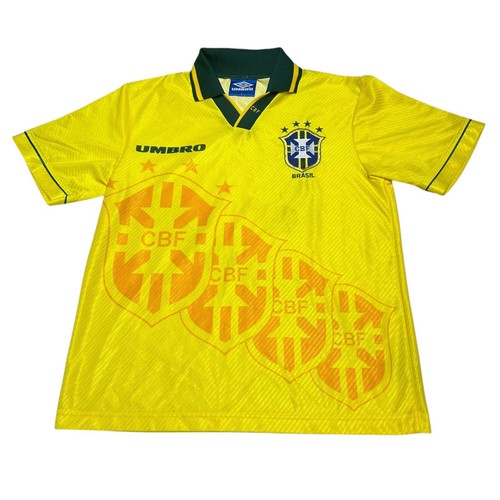 Brazil umbro 1994 home shirt - brazil,