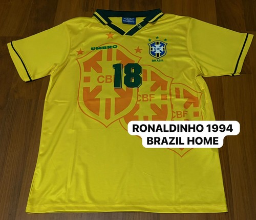 Ronaldinho signed brazil 1994 - ronaldinho,